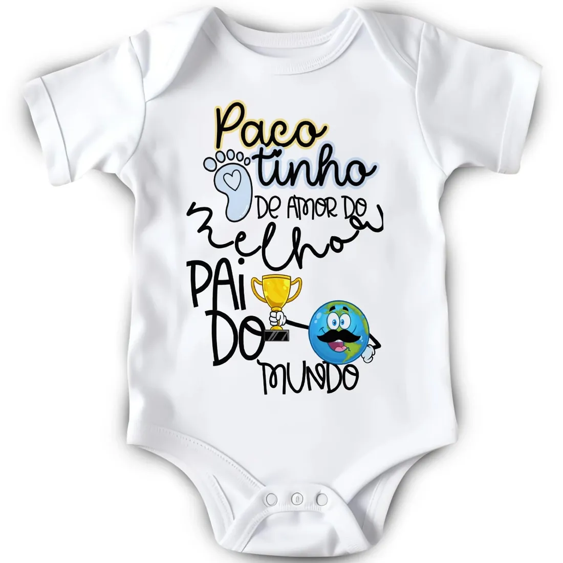 Body de bebê personalizado — NM Personalização, Recanto das Emas