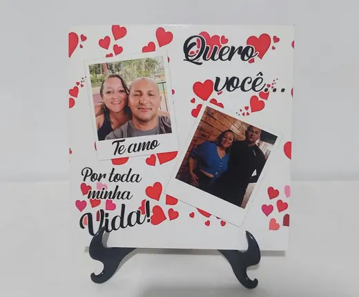 Placas e azulejos personalizados feito pela NM Personalização — exemplo 2