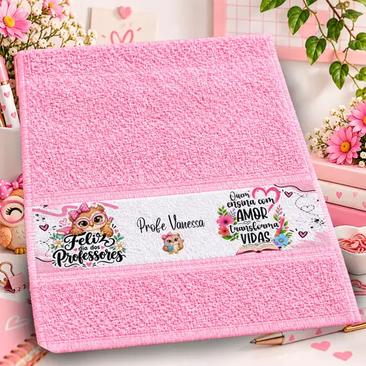 Toalhinhas personalizadas